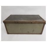 Vintage U.S. Navy footlocker