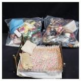 Lot of assorted dollhouse furniture and