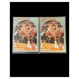Mark Jackson & Menendez brothers basketball cards