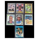 Lot of rookie baseball cards
