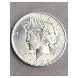 1922 Peace silver dollar