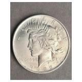 1922 Peace silver dollar