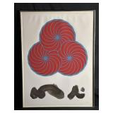 Pencil signed Kyohei Inukai "Spiro Flower II"