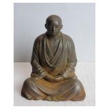 Cast iron Buddha figure