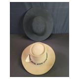 Pair of  4 XXXXS Stetson cowboy hats