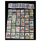 Lot of 1973 Topps football cards