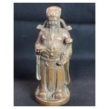 Vintage Chinese brass Shouxing figure