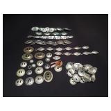 Belt pieces and conchos