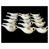 Lot of vintage porcelain invalid feeders