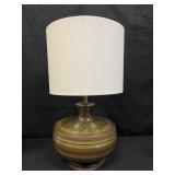 Mid-century modern ceramic lamp