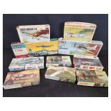Group of vintage model planes