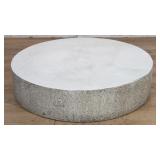 Vintage faux cement stand