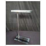 Mid-century modern chrome table lamp