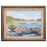 Vintage oil on canvas