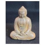 Cast iron Buddha figure
