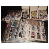 Vintage sports card collection, MLB, NFL, NBA