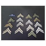 U.S. Army corporal rank patches