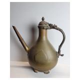 Antique Mughal brass ewer