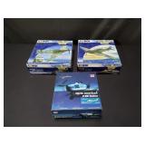 3 Corgi and Hobby Master model airplanes