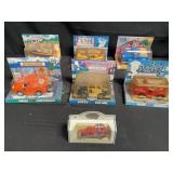 6 vintage The Chevron cars sealed and 1 standard