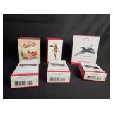 Collection of Hallmark Christmas ornamnets
