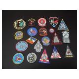 Vintage patches including Grim reapers, U.S.