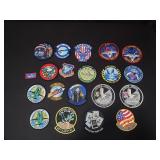 Vintage patches including 410th Flight test sq,