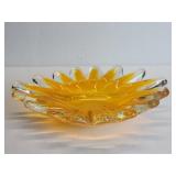 Vintage Murano style glass bowl