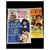 Vintage Mutiny On The Bounty movie posters