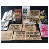 Collectibles, ephemera, tattoo flash art