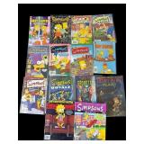 Lot of Simpsons comic books