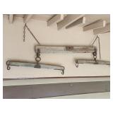 Antique double ox yoke rustic farmhouse