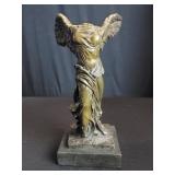 Vintage signed bronze sculpture of Greek goddes