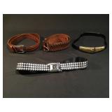 4 belts, Norma Walters, Accessocraft, Wrangler, GM