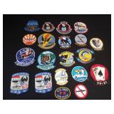 Group of vintage military patches