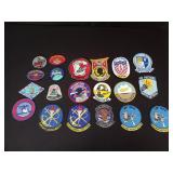 Vintage patches including VF 124 Gunfighters,