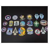 Vintage patches including VR-58, RF-4G McDonnell