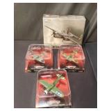 4 die cast model airplanes Corgi and Air Force 1