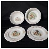 4 pc Royal Albert bone china Beatrix Potter