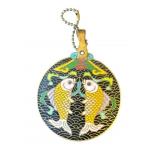 Vintage cloisonnï¿½ enamel magnifying glass loupe