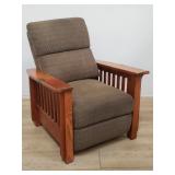 Douglas Furniture mission-style recliner chair