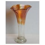 Vintage carnival glass vase