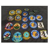 21 military patches