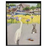 Signed oil on canvas painting by Elbert Price