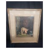 Pencil signed Itovsep Pushing color lithograph