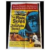 VTG The Four Skulls Of Jonathan Drake movie poster