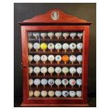 Vintage collection of PGA golf balls, Palmer,