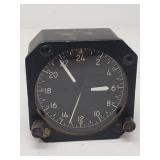 Vintage Wakmann Watch Co aircraft cockpit clock