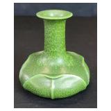 Vintage Ephraim Faience pottery vase signed