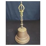 Tibetan brass ghanta bell